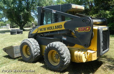 2007 new holland l190 skid steer|used new holland l190 for sale.